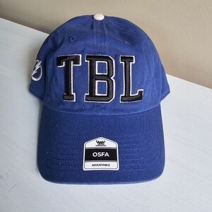 NHL Tampa Bay Lightning Blue Adjustable Cap Hat New With Tags